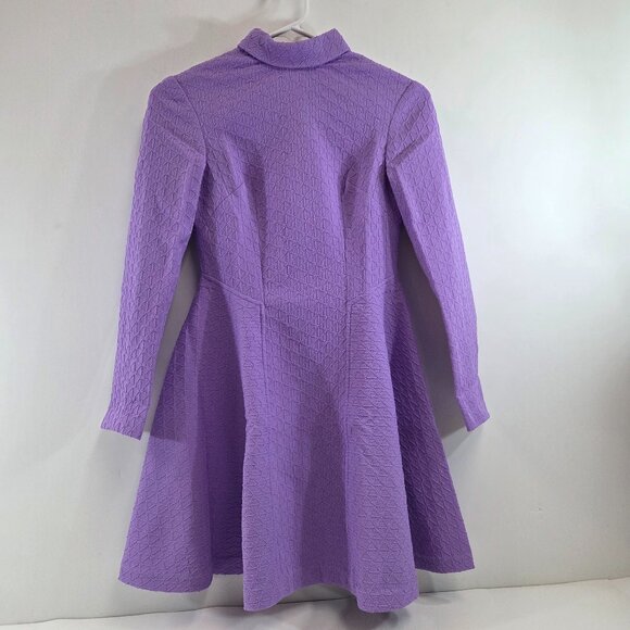 Vintage Handmade Fit and Flare Dress in Light Purple - Picture 1 of 8